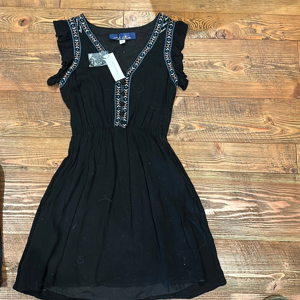 Blue Rain XXS black dress.